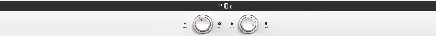 Thermostat LED chauffe-eau instantané Luxé eccotemp